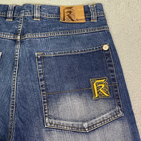 Vintage y2k baggy jean shorts - Picture 4 of 4